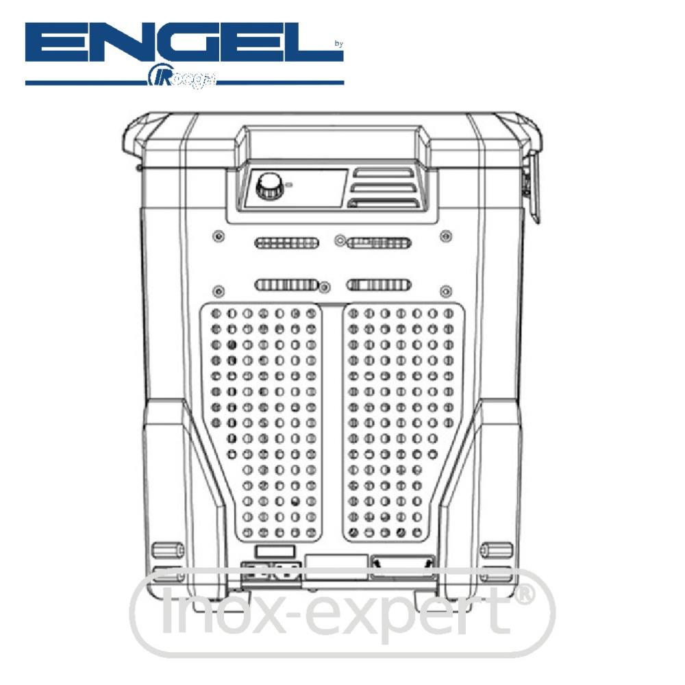 ENGEL Kühlbox 40 Liter, 230 / 24 / 12 V, 630 x 470 x 394 mm